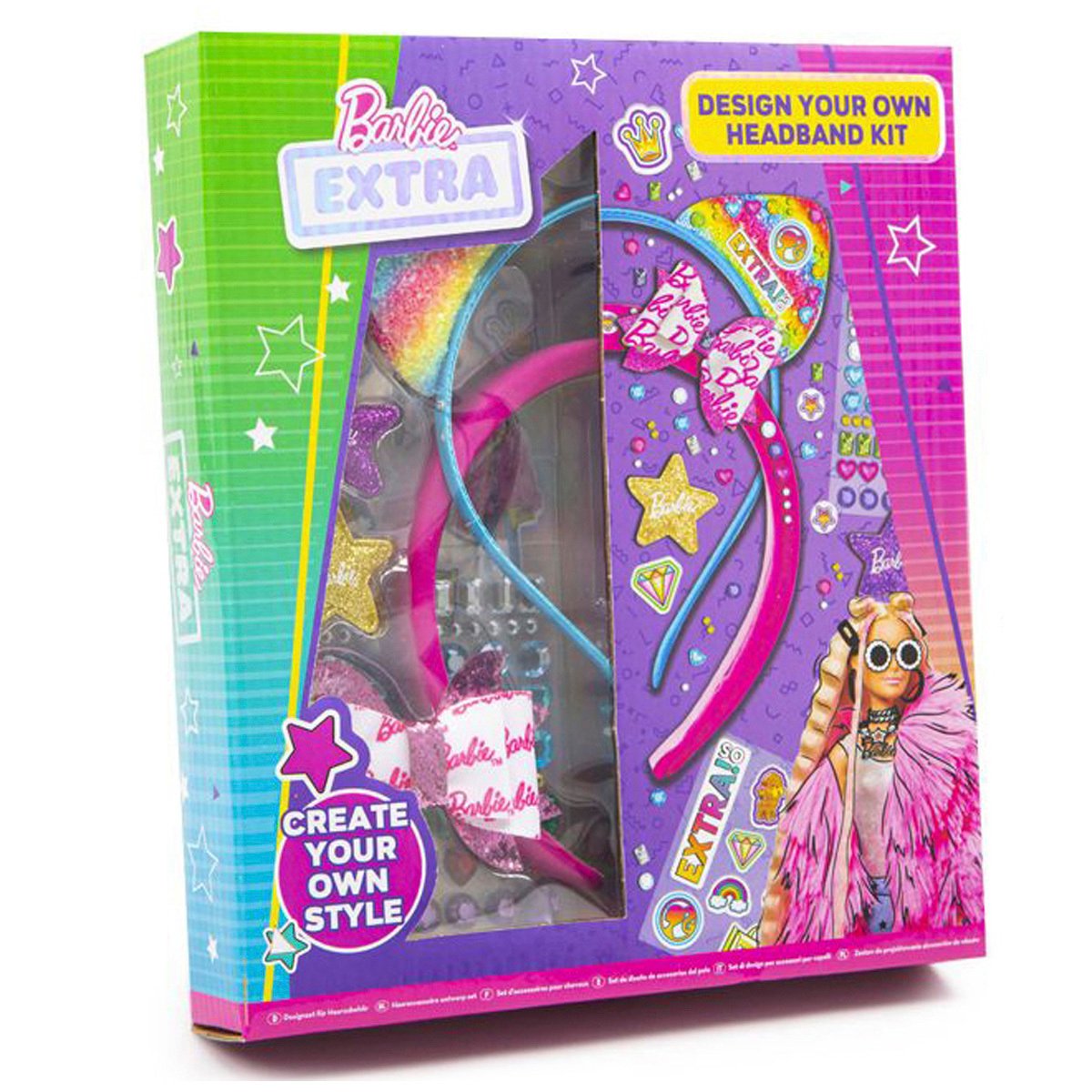 Barbie Extra Design Your Own Hairband Craft Kit – The Entertainer