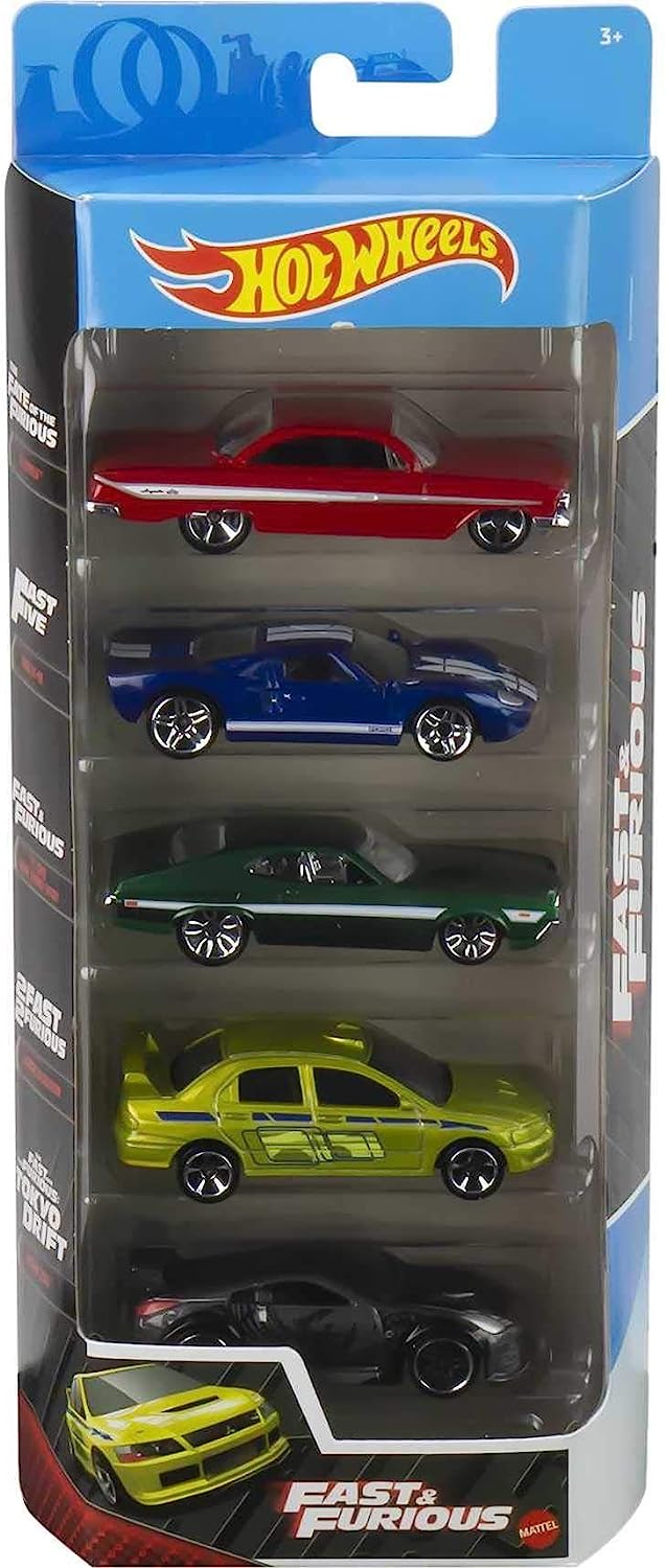 Hot Wheels - 5-Pack 1806 - (Styles Vary) – The Entertainer Pakistan