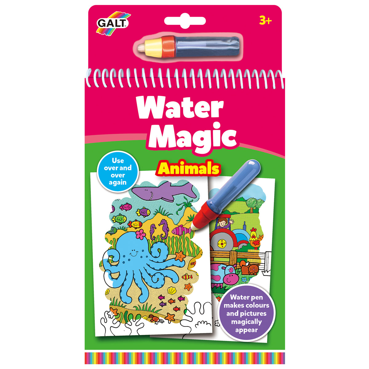 Water Magic Animals Drawing Book