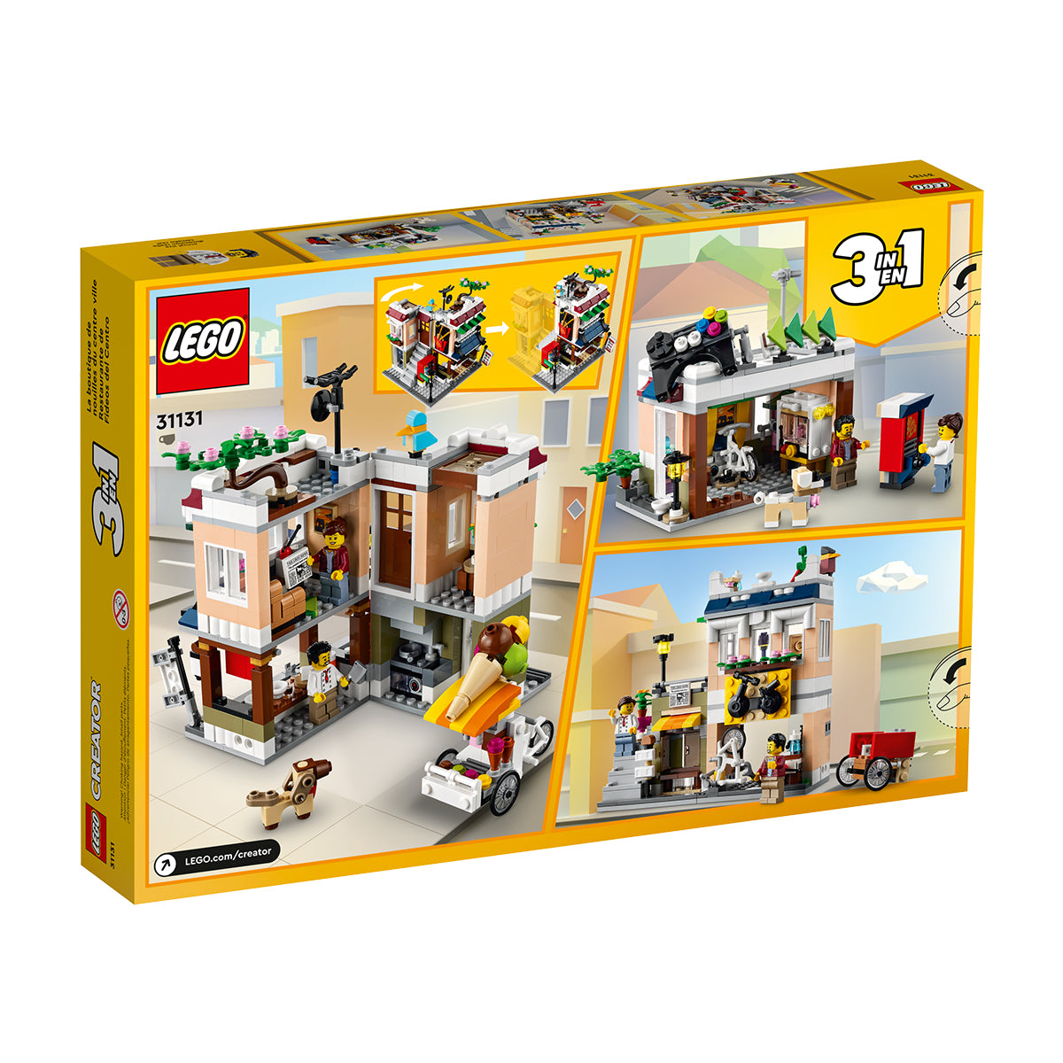 LEGO Creator 3 In 1 - Downtown Noodle Shop 31131