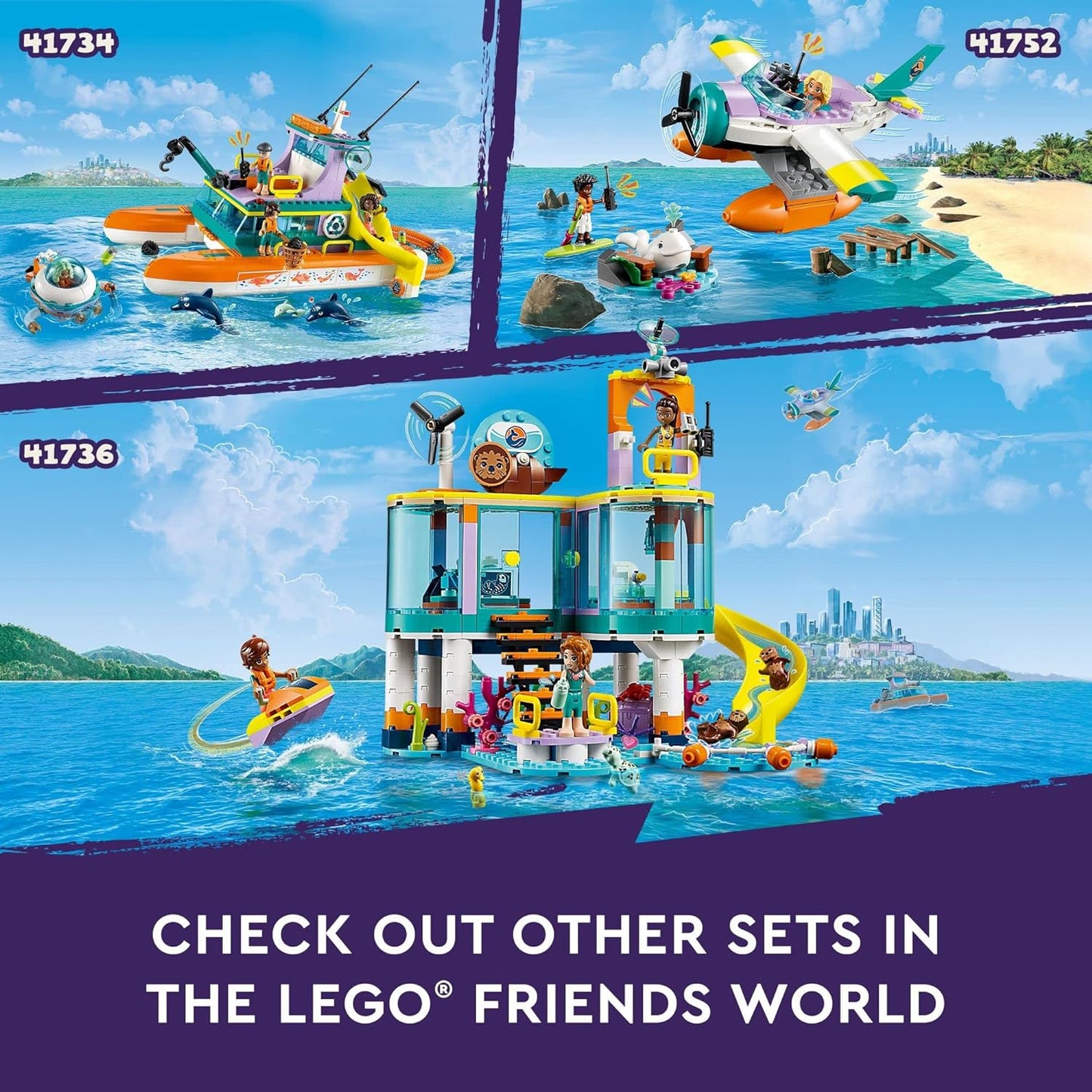 LEGO Friends - Sea Rescue Center 41736