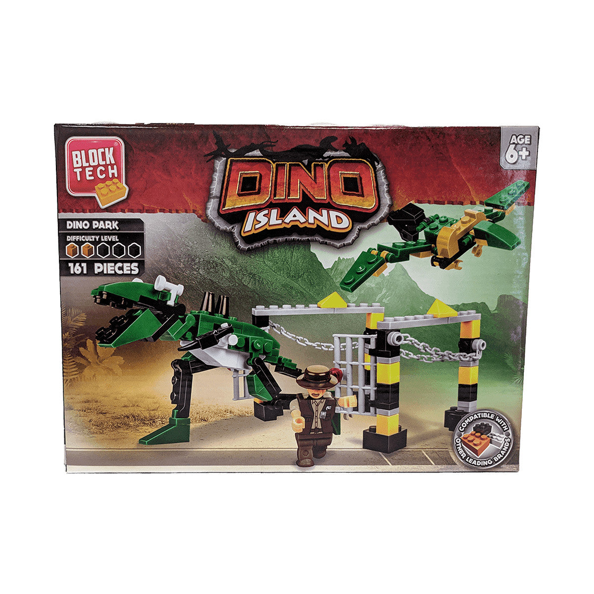 Block Tech Medium Set - Dino Island