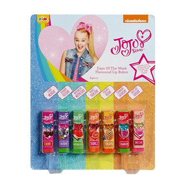 JoJo Siwa Days of the Week Flavoured Lip Balms