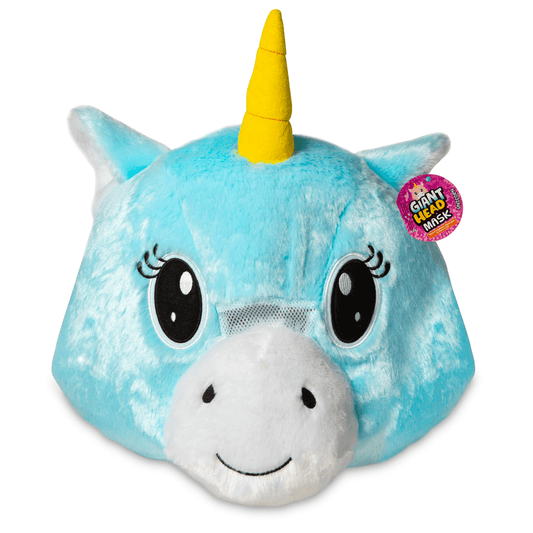 Plush Unicorn Head Mask