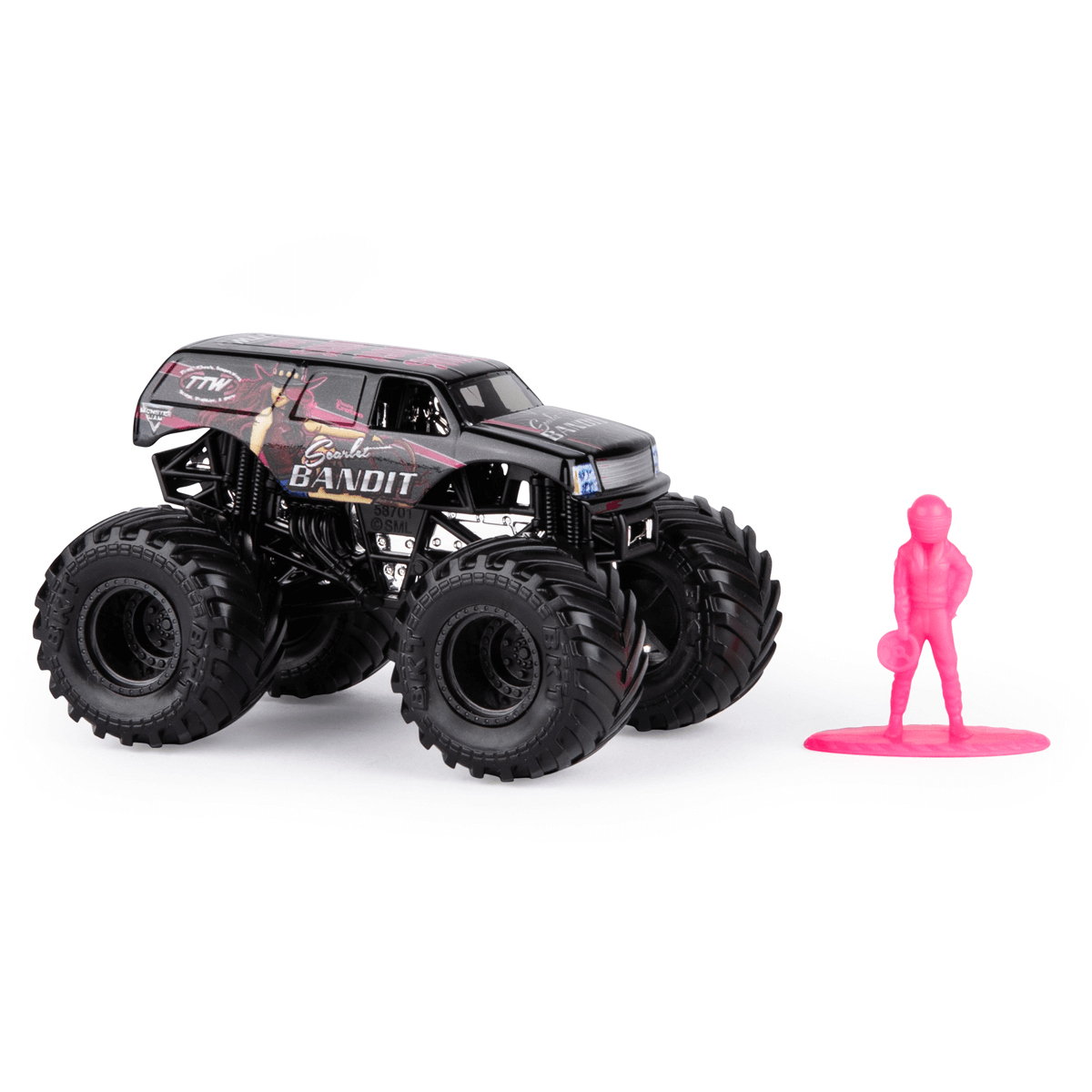 Monster Jam 1:64 Scale Die-Cast Monster Truck - Ruff Crowd Series (Styles Vary)