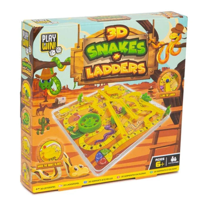 Play & Win 3D Snakes & Ladders