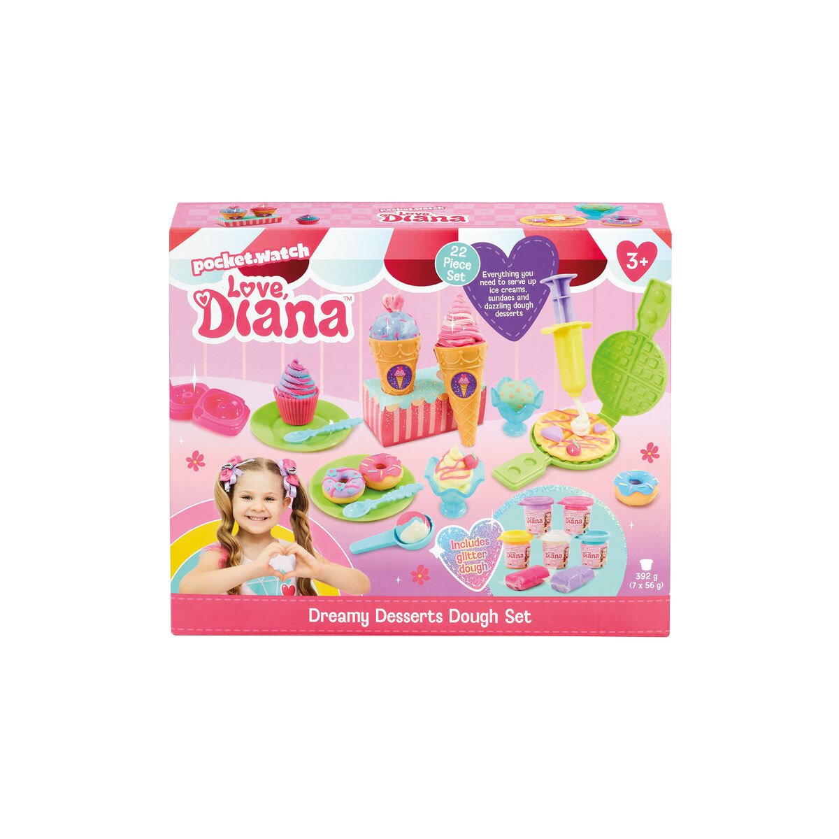 Love Diana Dreamy Desserts Dough Set – The Entertainer Pakistan