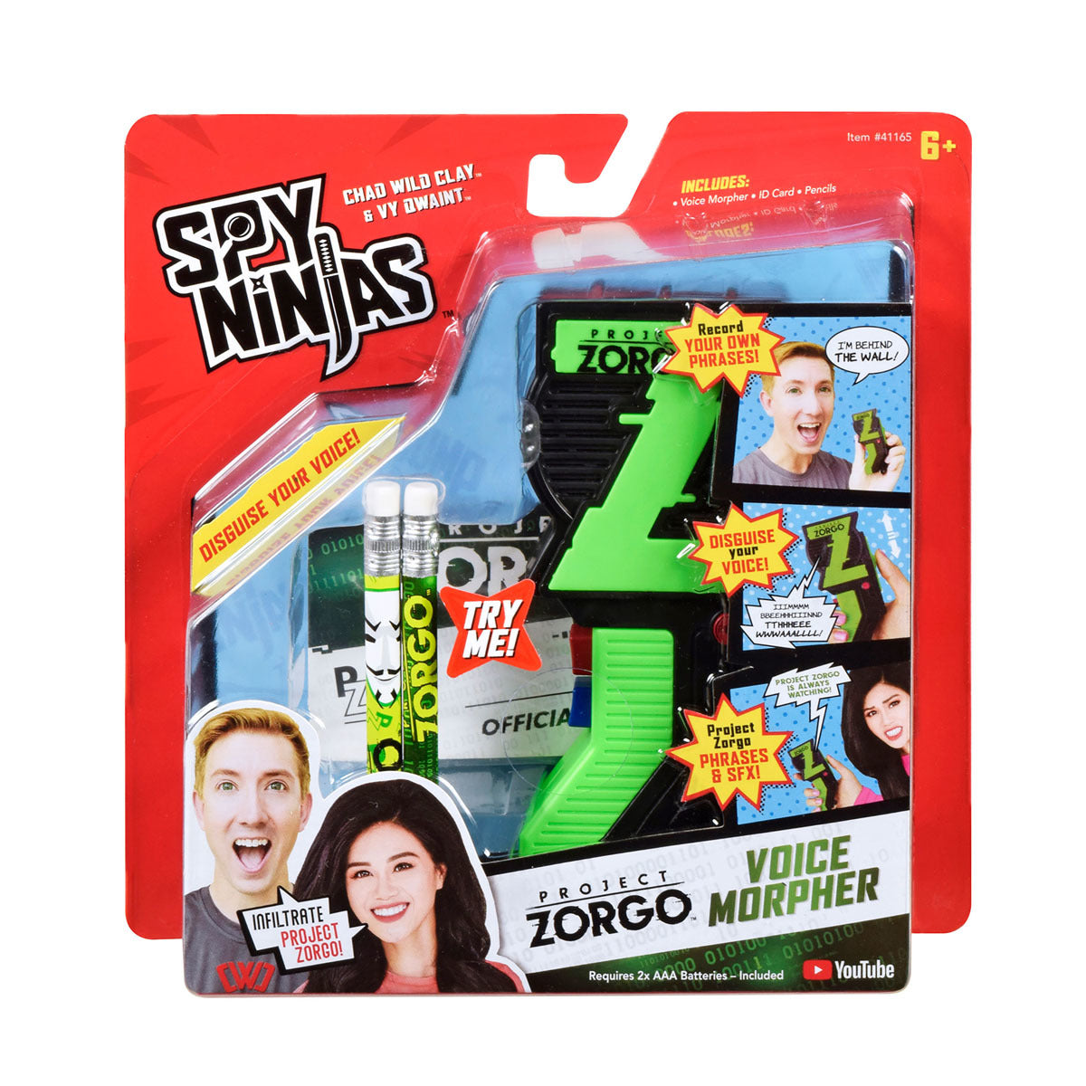 Spy Ninjas - Voice Morpher From Chad Wild Clay & Vy Qwaint