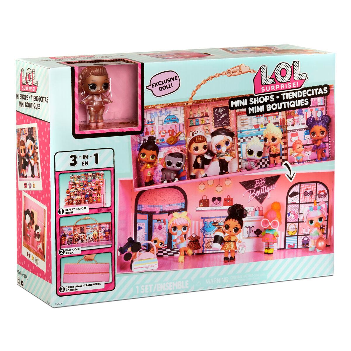 Mini lol store doll house