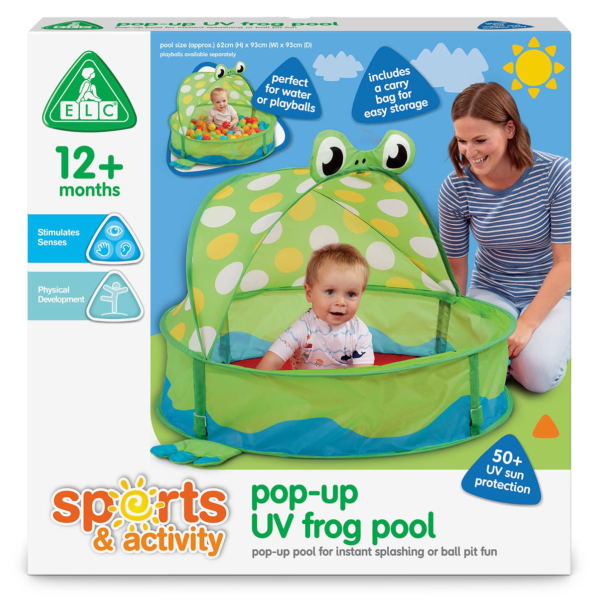 Early Learning Centre Pop-Up UV Frog Pool