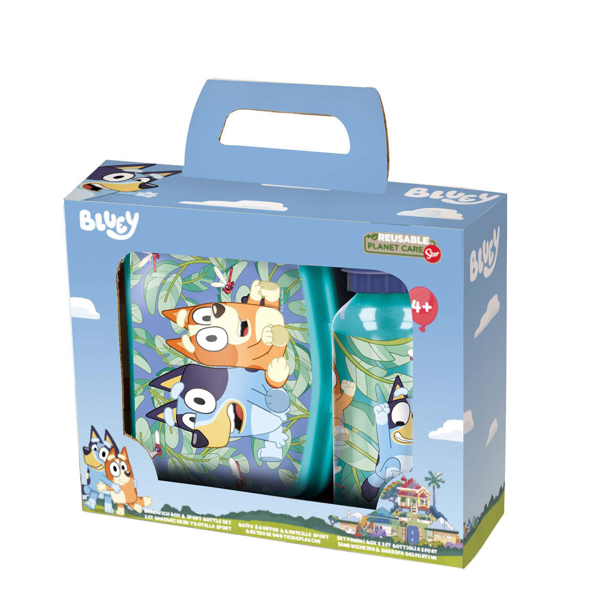 Bluey Lunch Box and Bottle