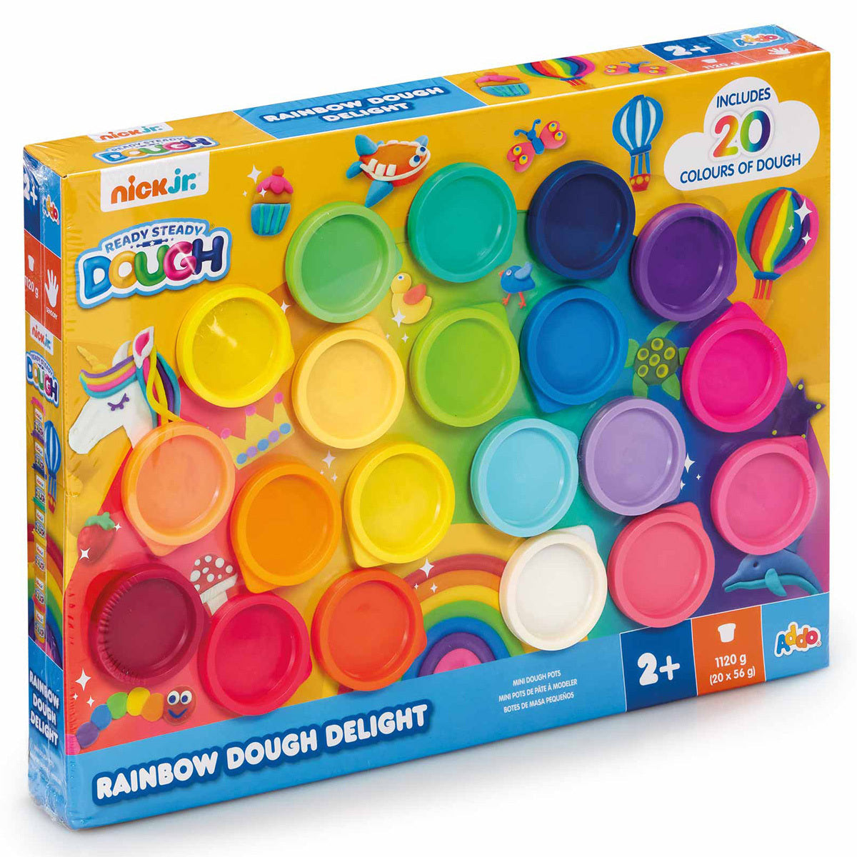 Nick Jr. Ready Steady Dough Rainbow Set