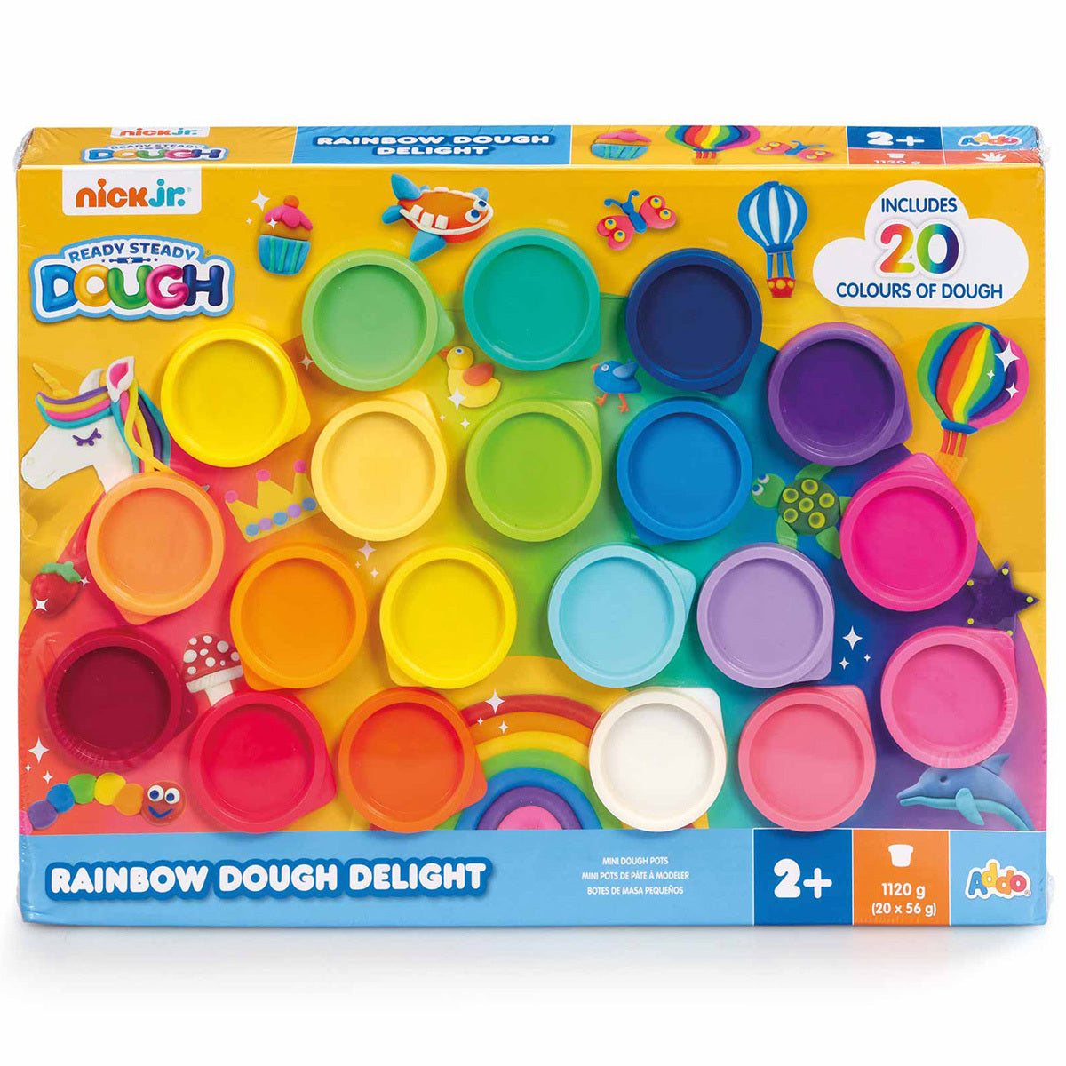 Nick Jr. Ready Steady Dough Rainbow Set