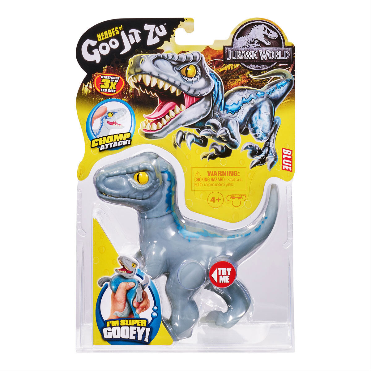 Heroes of Goo Jit Zu - Jurassic World Blue Velocraptor