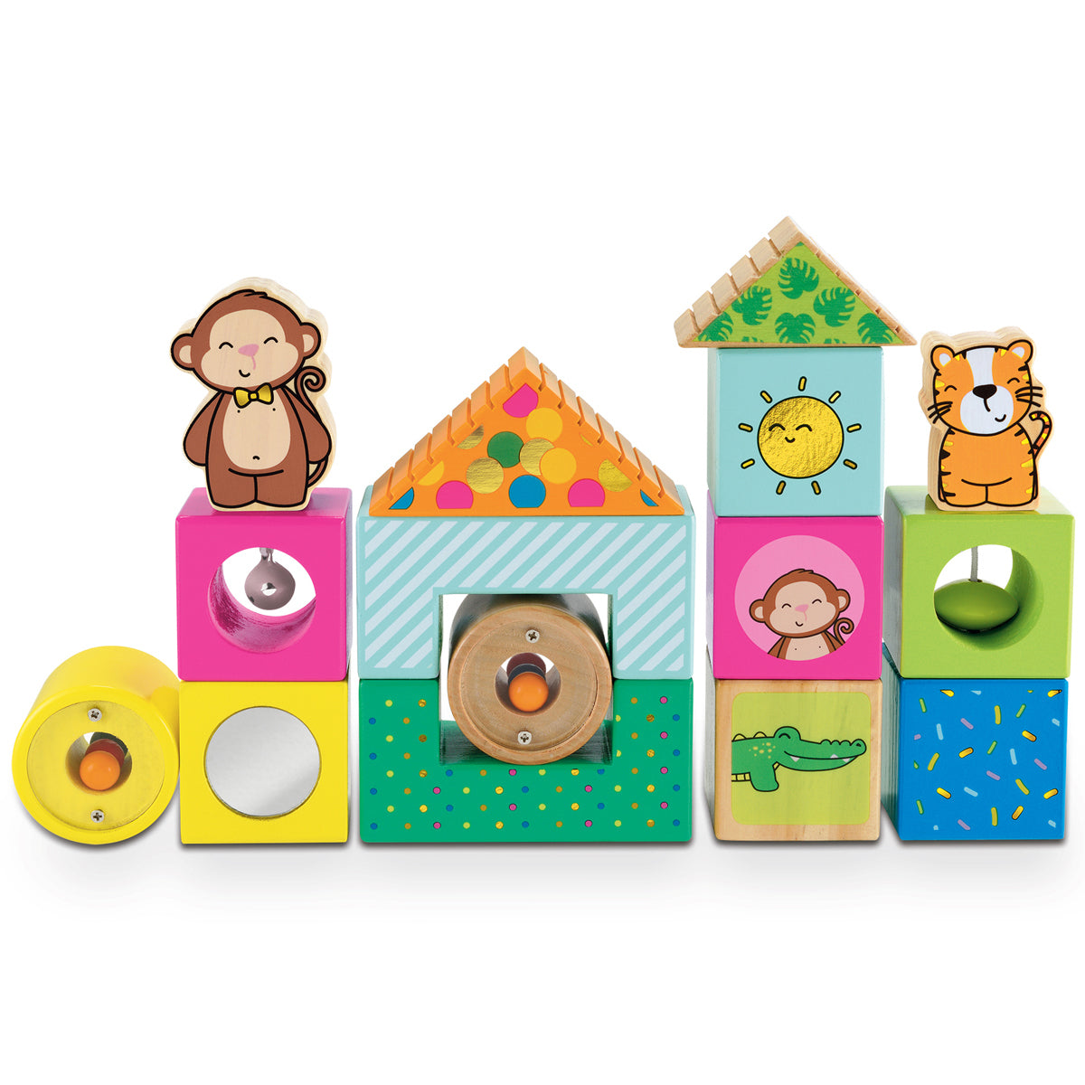 Early Learning Centre Wooden Activity Blocks