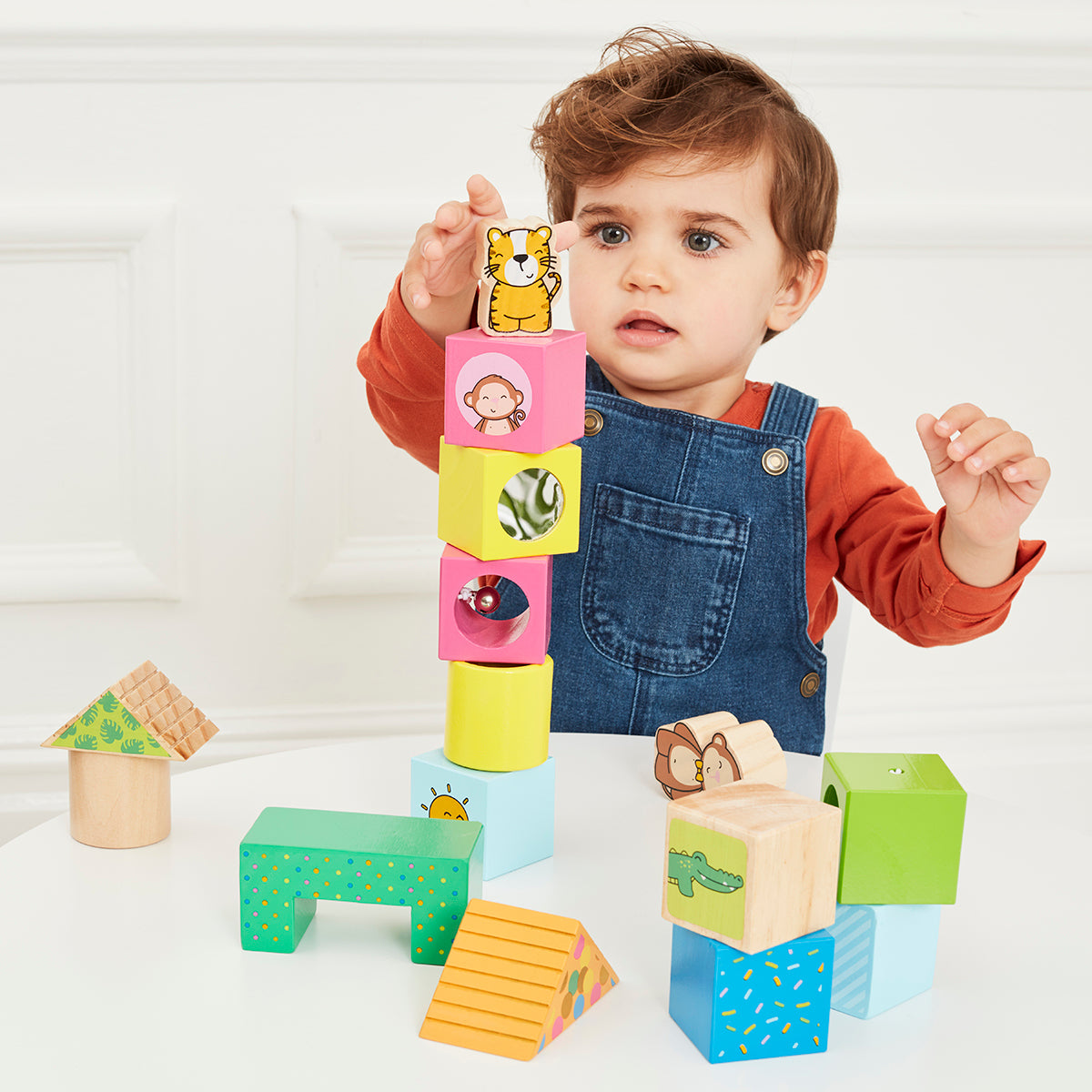 Early Learning Centre Wooden Activity Blocks