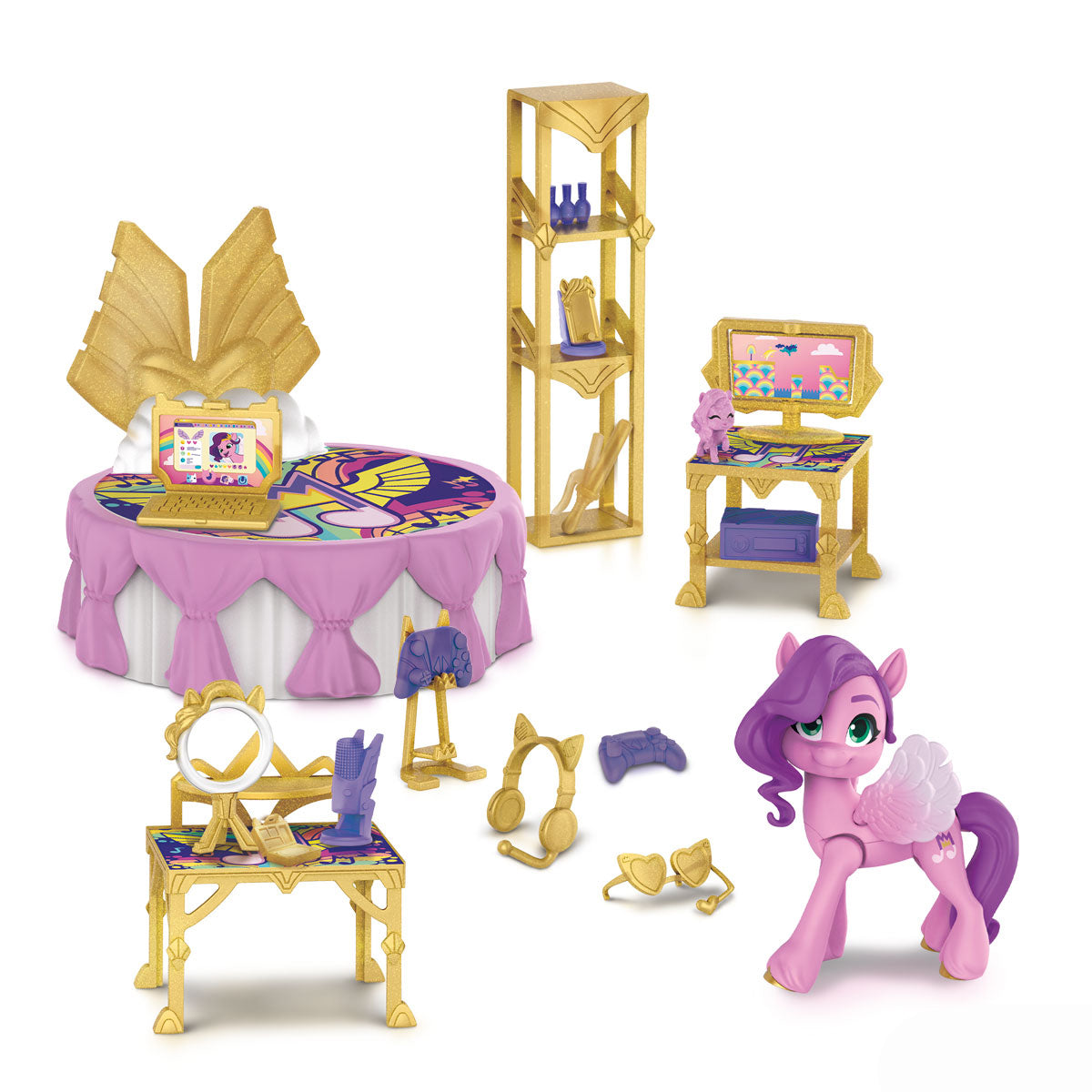 My Little Pony Princess Petals Royal Room Reveal Playset