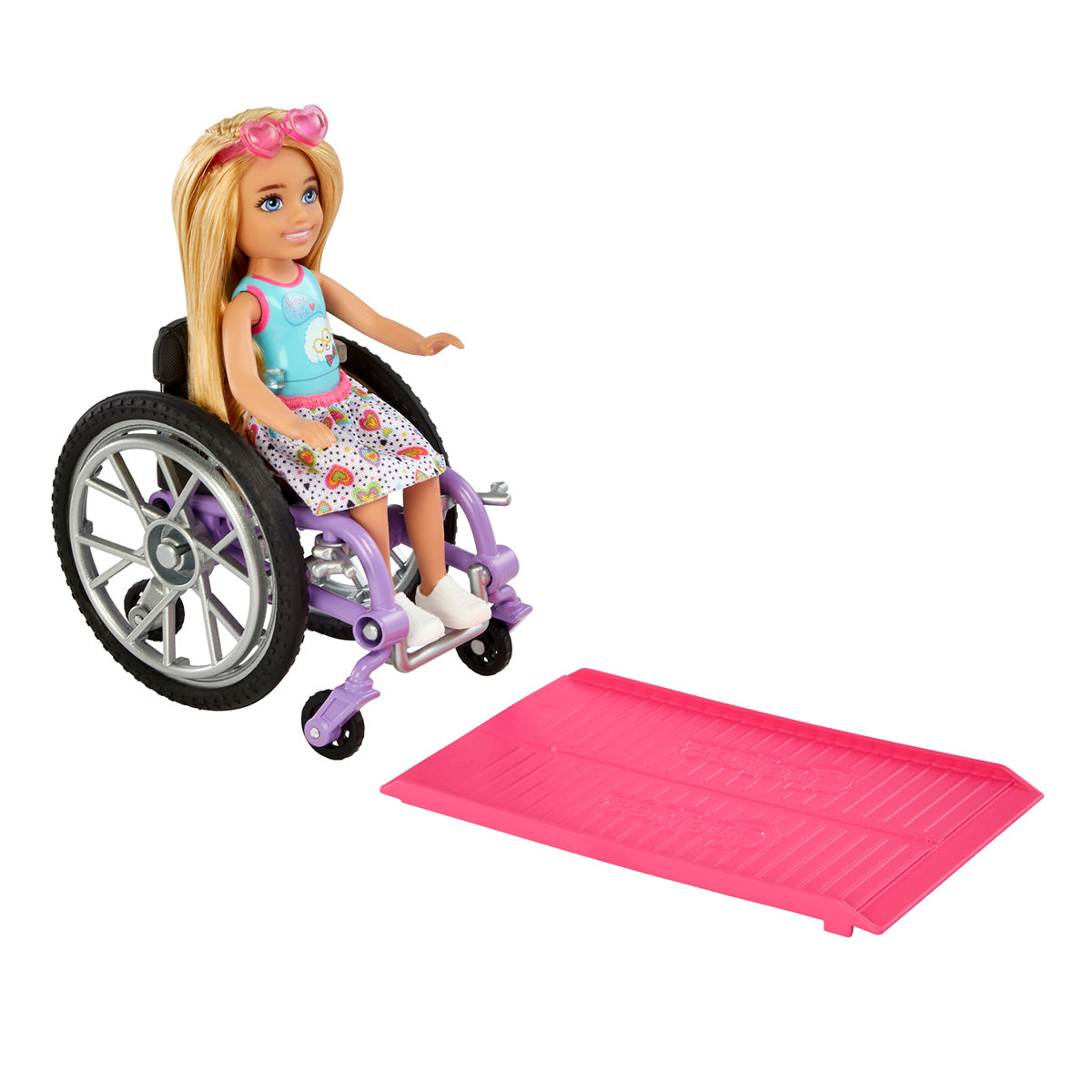 Barbie Chelsea Wheelchair Doll with Blonde Hair