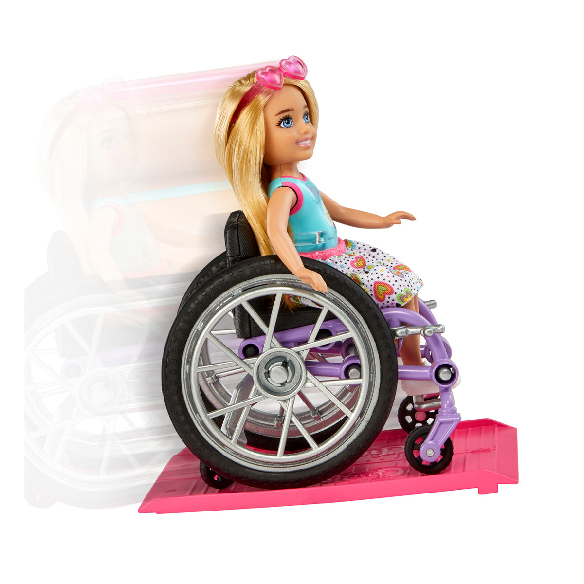 Barbie Chelsea Wheelchair Doll with Blonde Hair