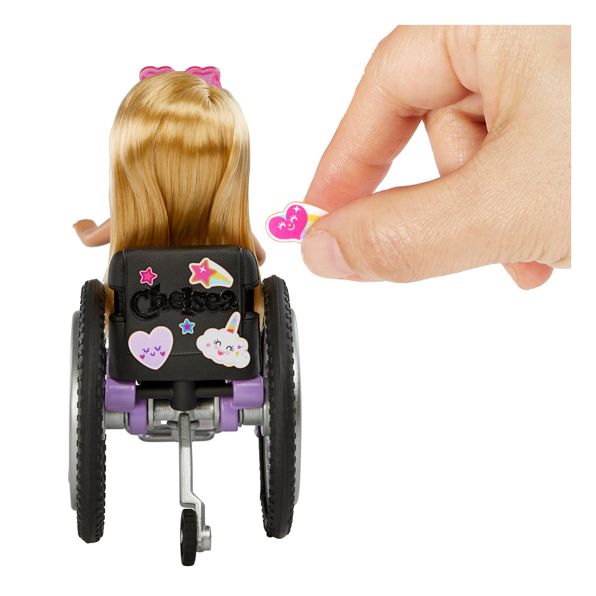 Barbie Chelsea Wheelchair Doll with Blonde Hair