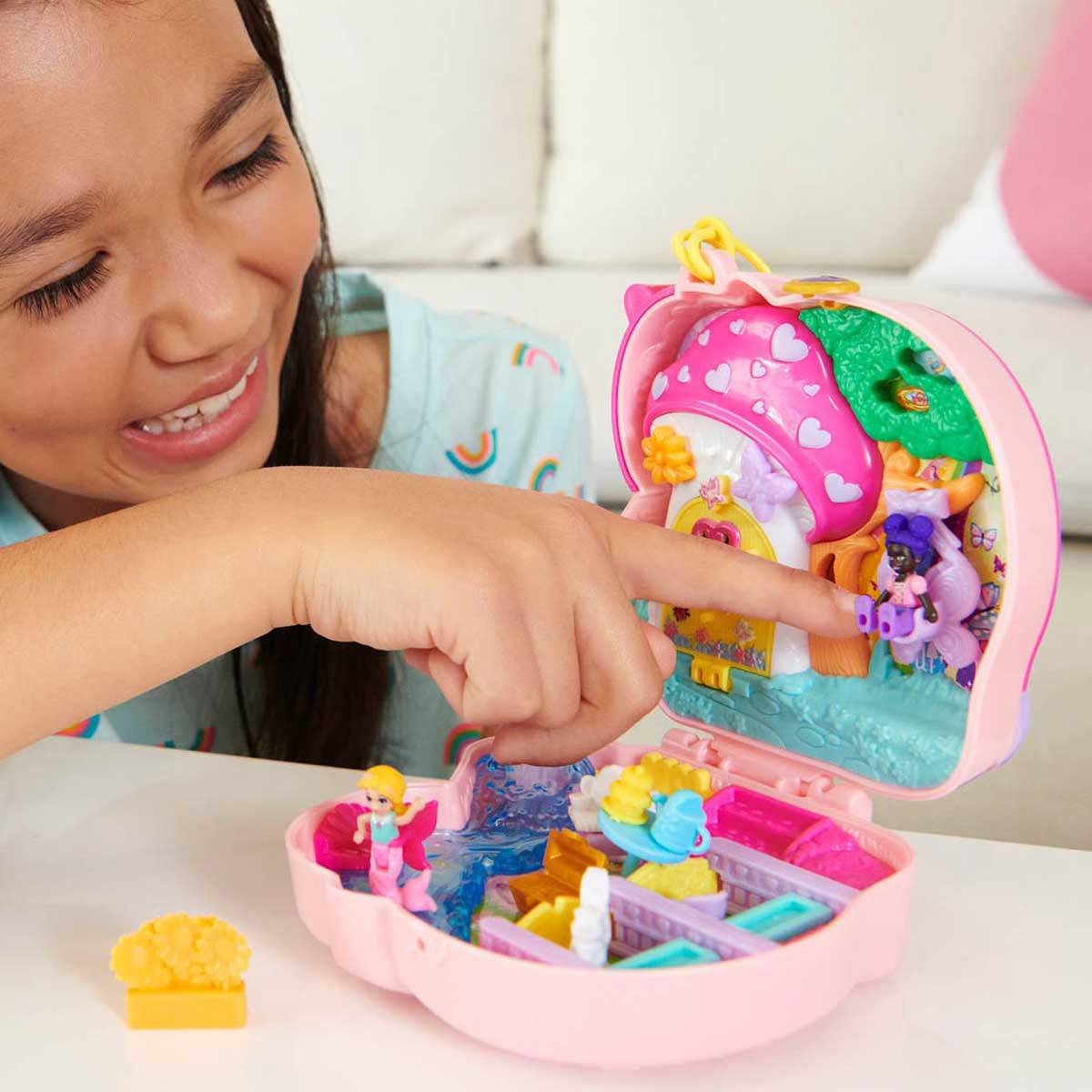 Polly Pocket Unicorn Forest Compact