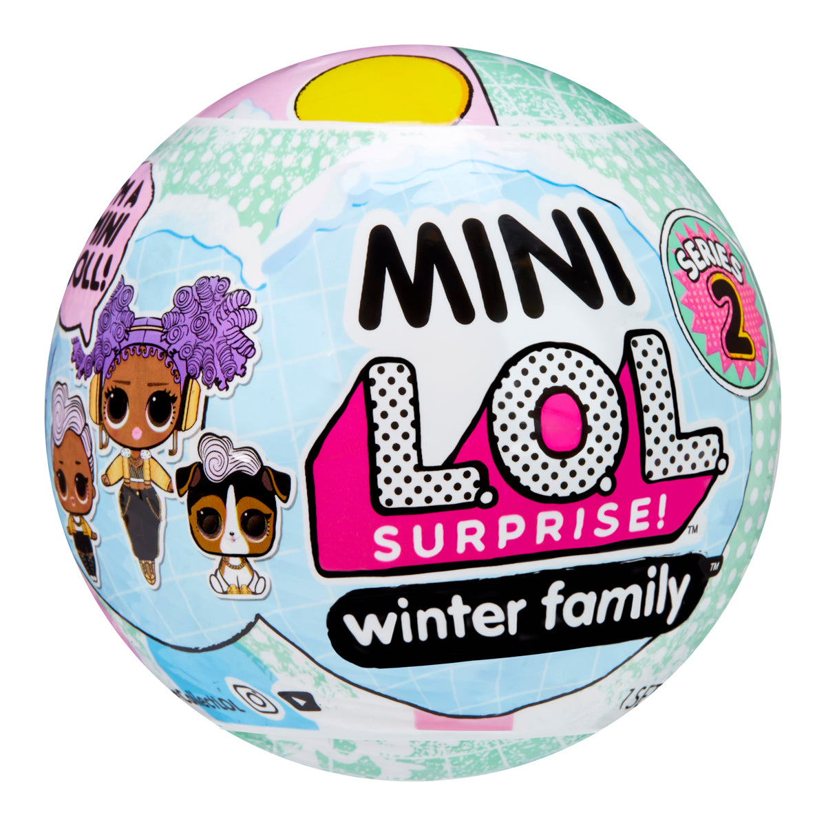 LOL Surprise! Mini Winter Family Dolls with 8 Surprise!s (Styles Vary)