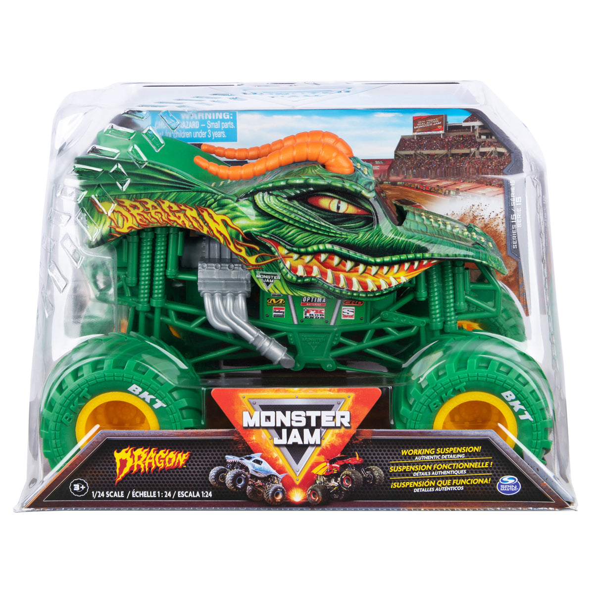 Monster Jam Dragon 1:24 Diecast (Styles Vary)