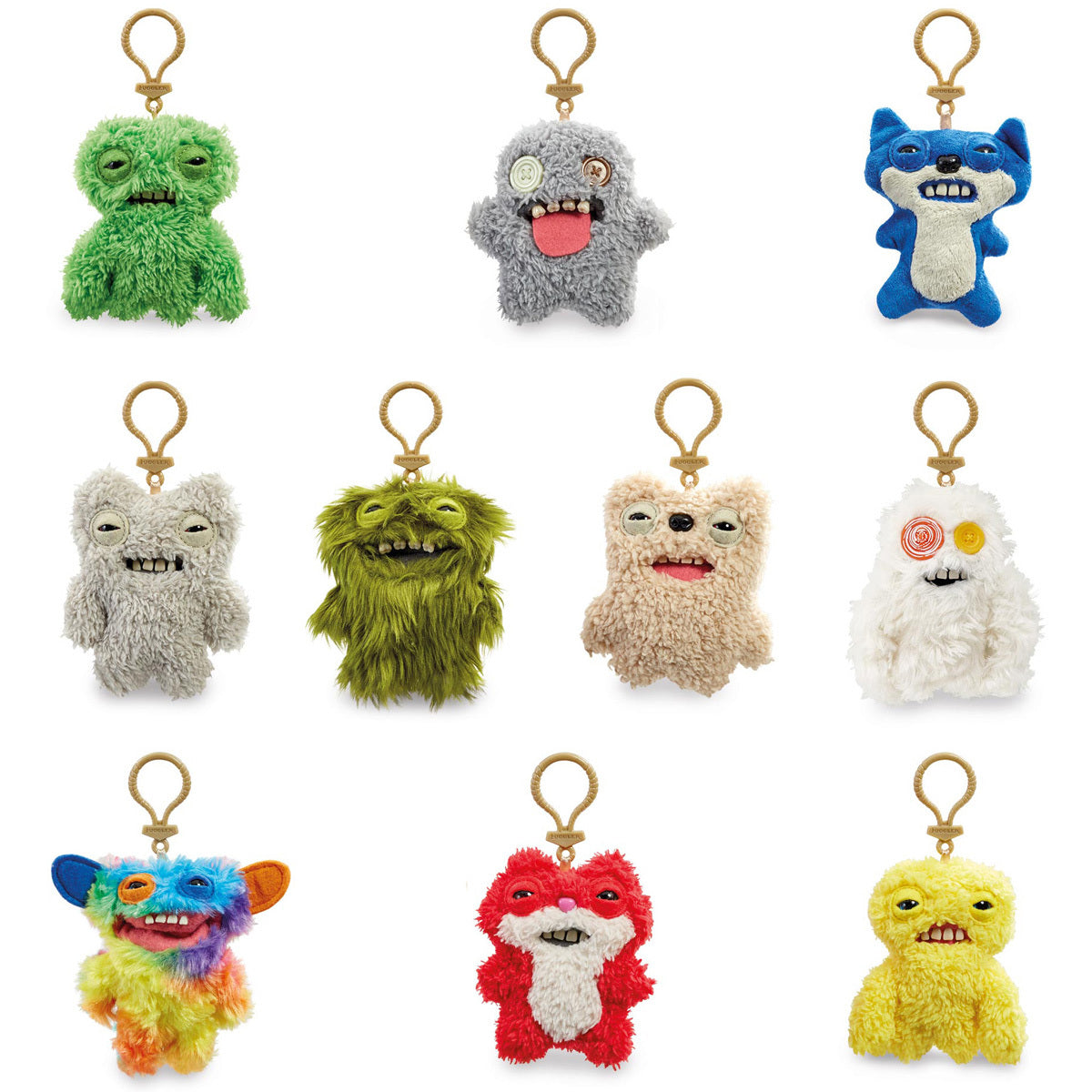 Fuggler Keyrings (Styles Vary) One Supplied