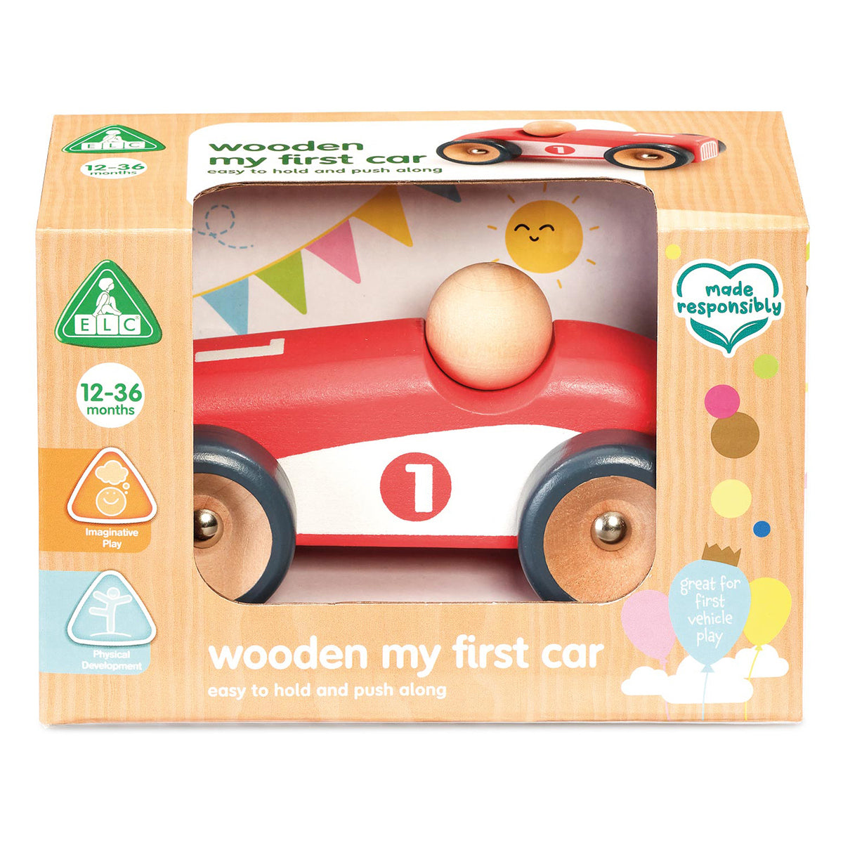 Elc wooden hot sale cars