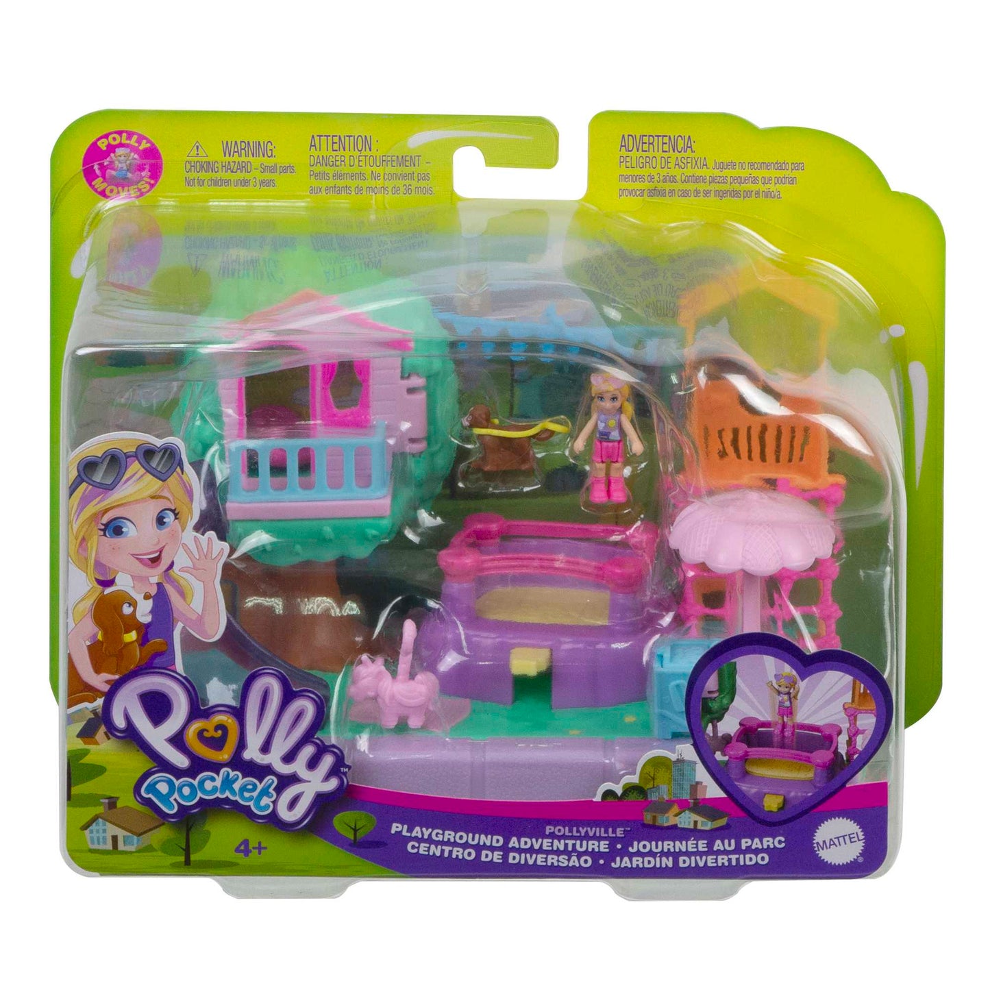 Polly Pocket Pollyville (Styles Vary)