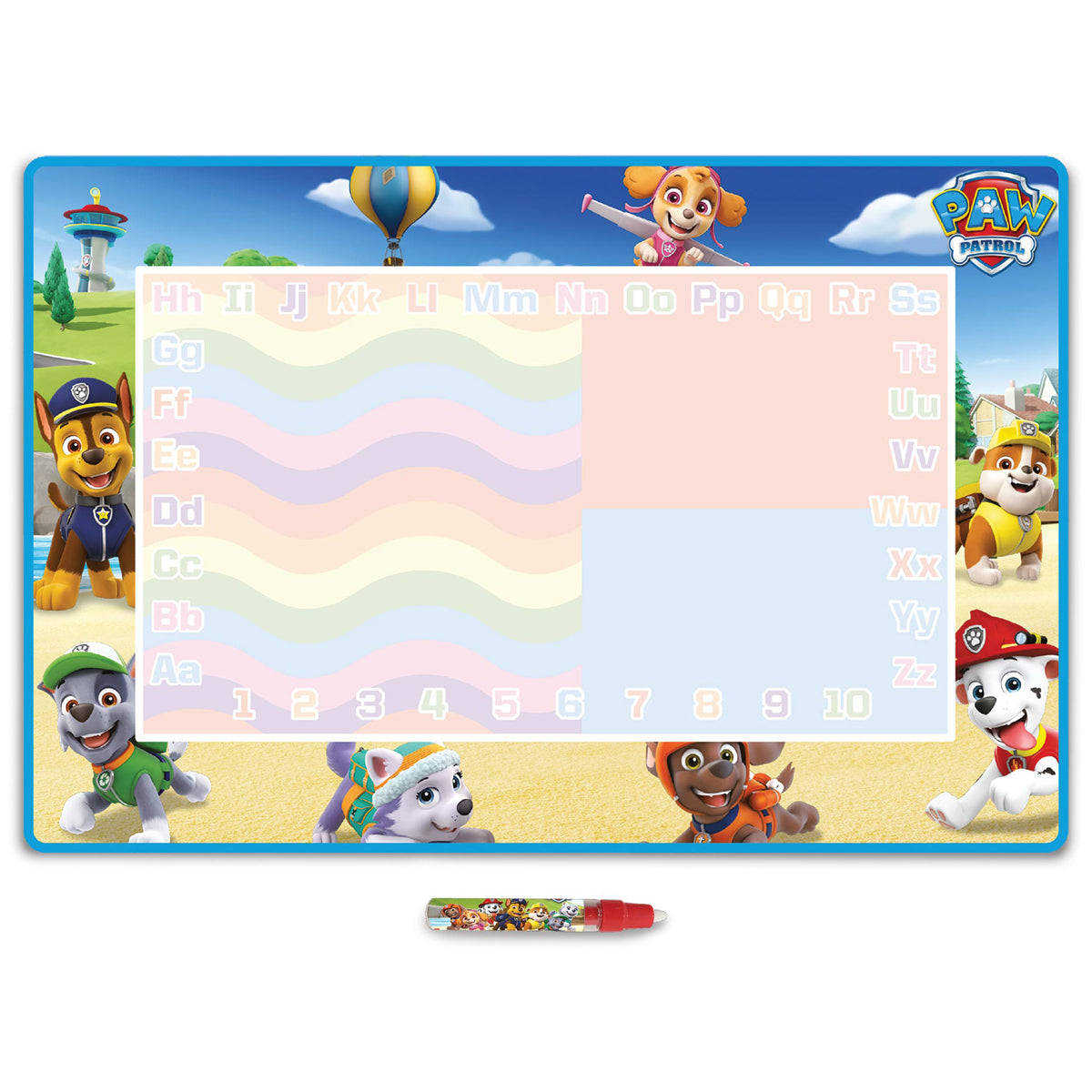 Nickelodeon Paw Patrol Pup-tastic Aqua Playmat