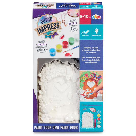 Out to Impress Paint Your Own Fairy Door Craft Set