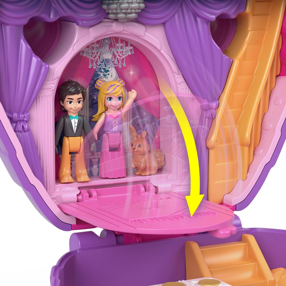 Polly Pocket Something Sweet Cupcake Compact Playset