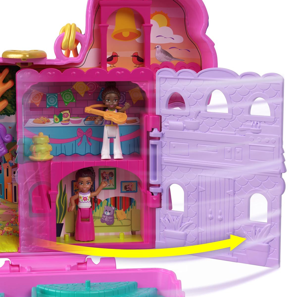 Polly Pocket Pinata Party Compact Playset