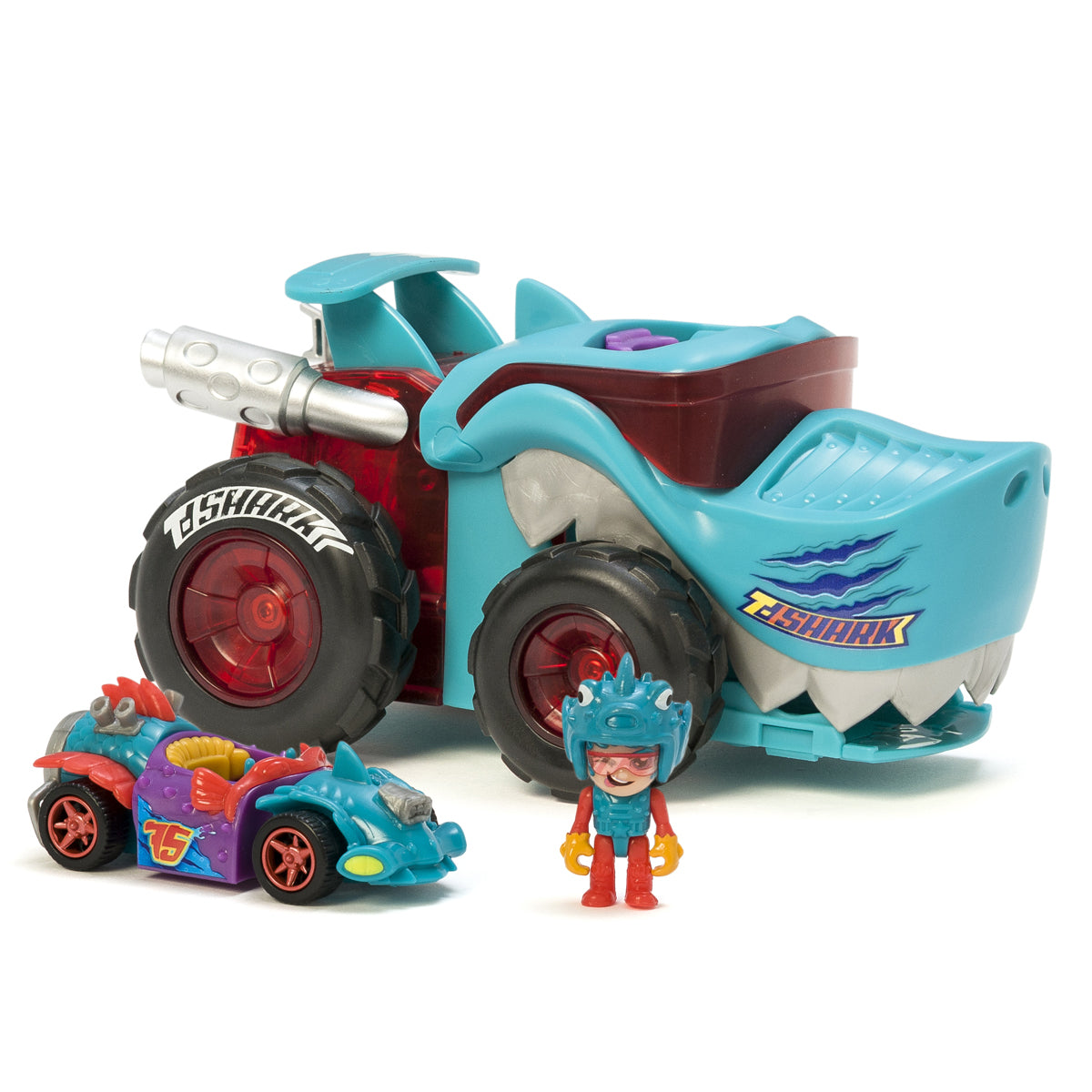 T-Racers T-Rex Mega Wheels Vehicle Playset (Styles Vary)