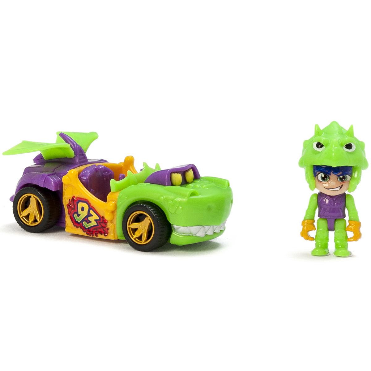 T-Racers T-Rex Mega Wheels Vehicle Playset (Styles Vary)