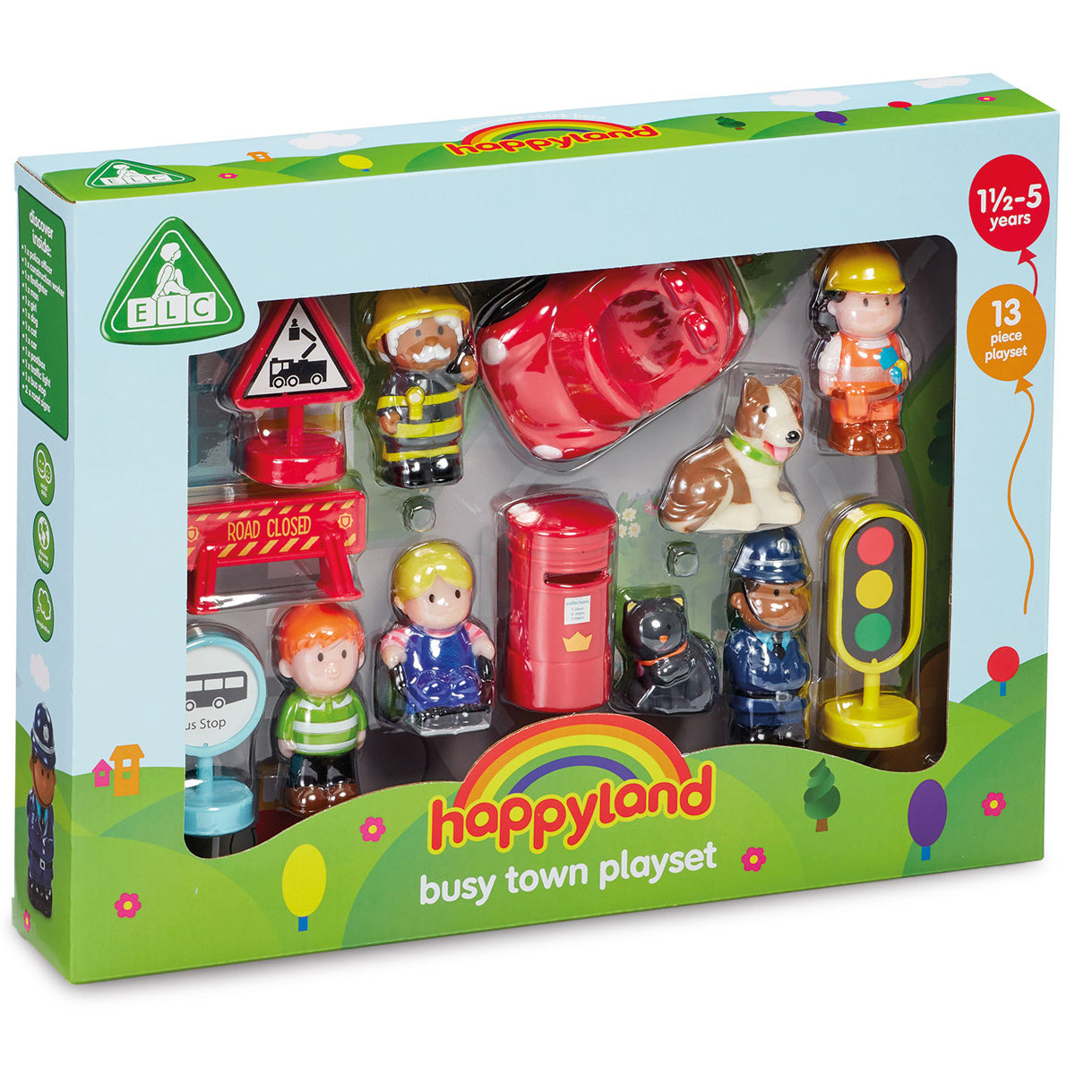 Happyland Busy Town Playset