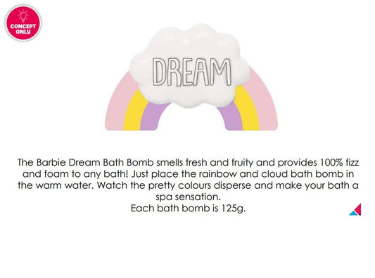 Barbie Bath Bomb Dream CDU