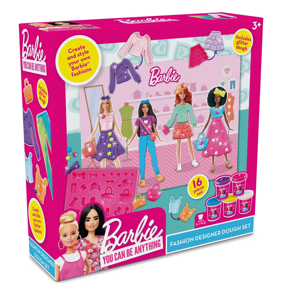 Barbie Dough I Can Be a Fashion Designer Playset