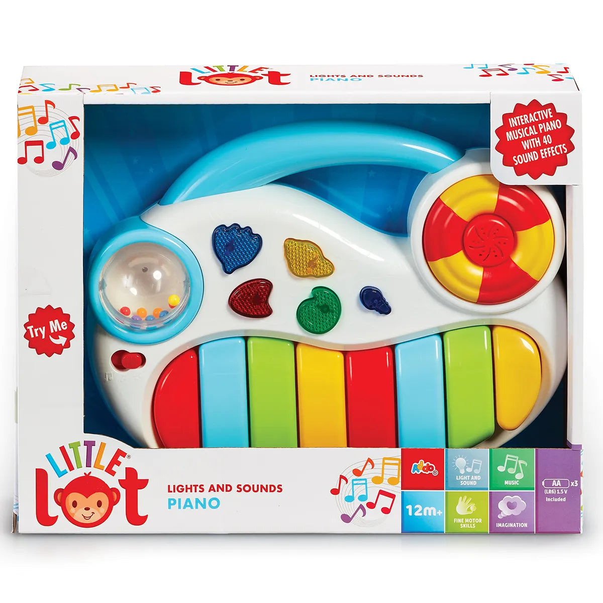 Little Lot Lights and Sounds Piano Musical Toy