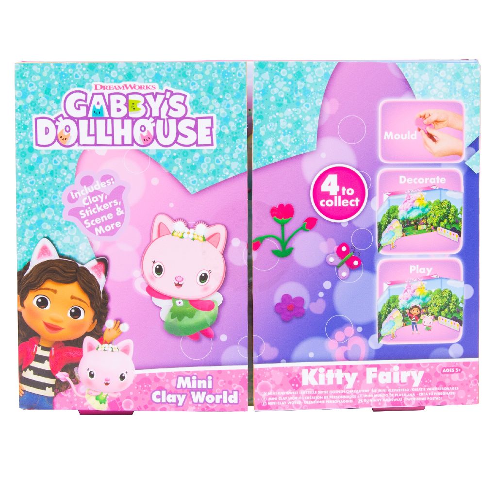 GABBYS DOLLHOUSE MINI CLAY WORLD (Styles Vary)