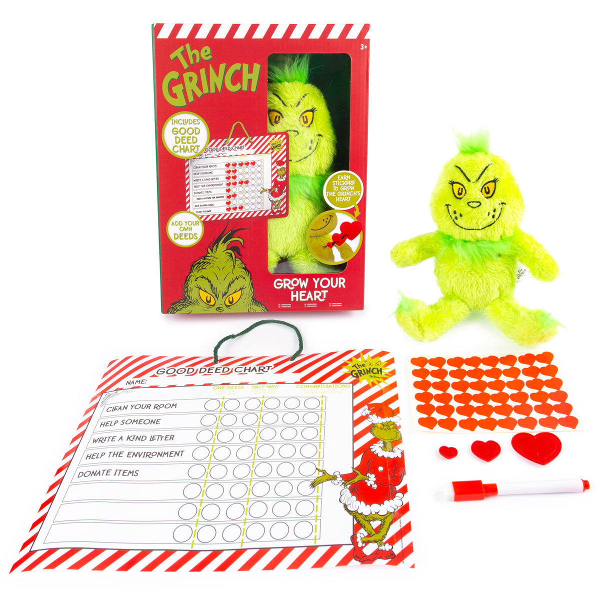 The Grinch - Grow Your Heart Reward Chart Set