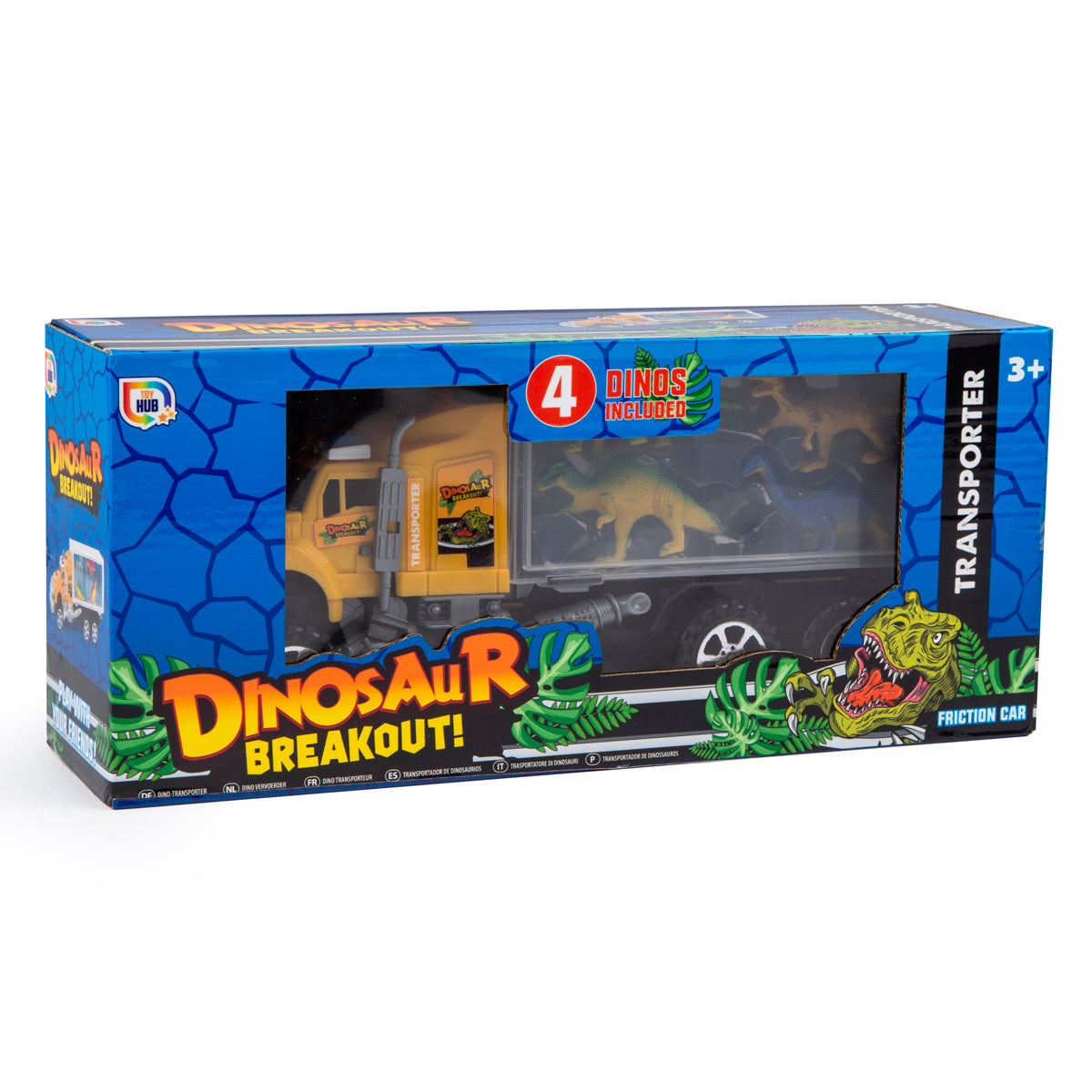 Dinosaur Breakout Transporter Truck Playset