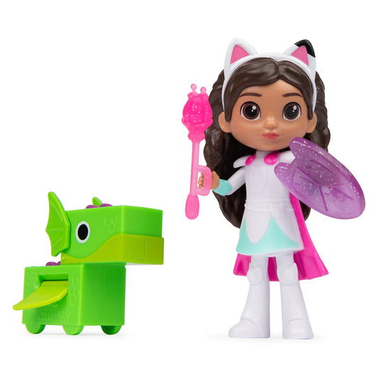 Gabbys Dollhouse Gabby the Brave and Dragon Figure Set