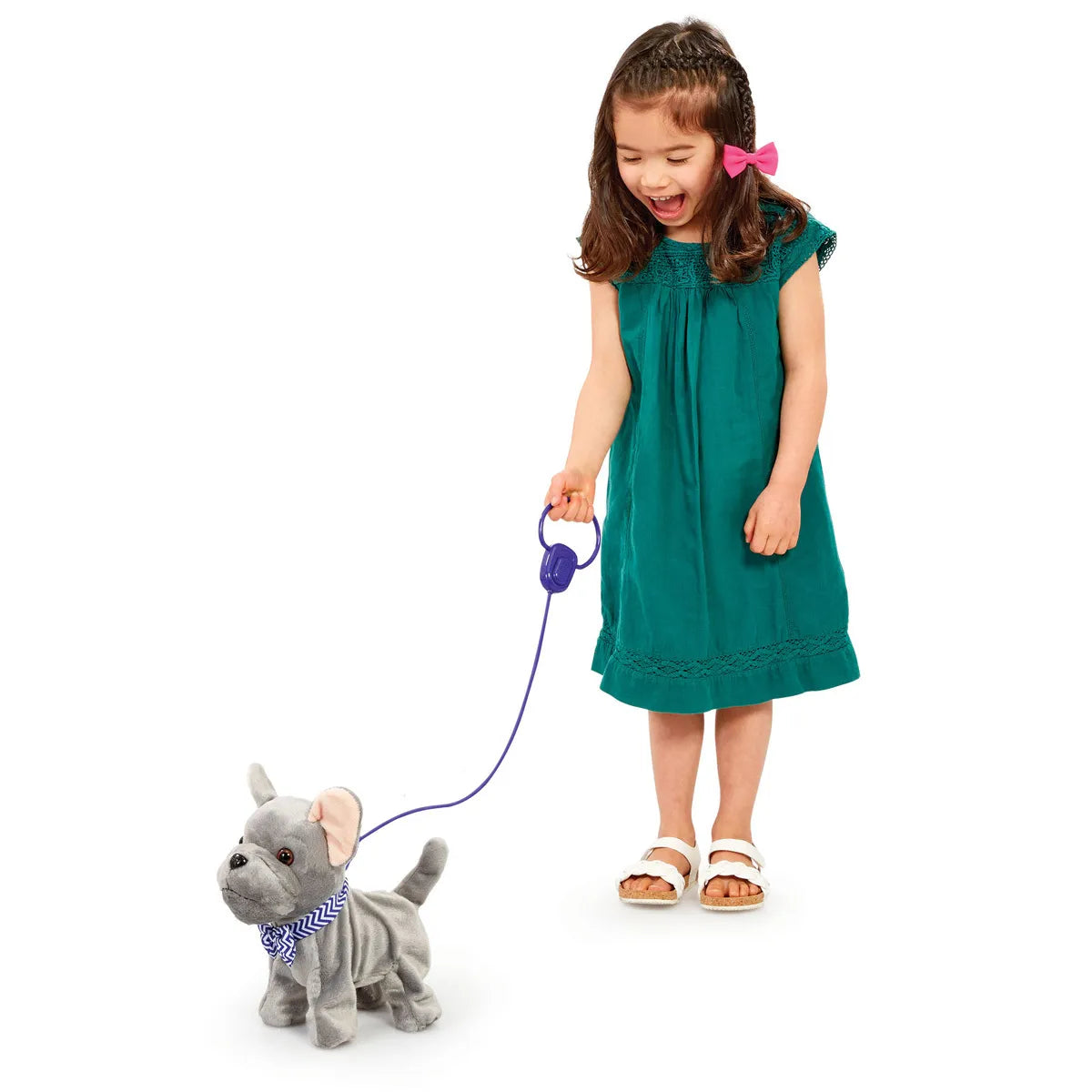 Pitter Patter Pets Walk Along - Frenchie Dog Electronic Pet