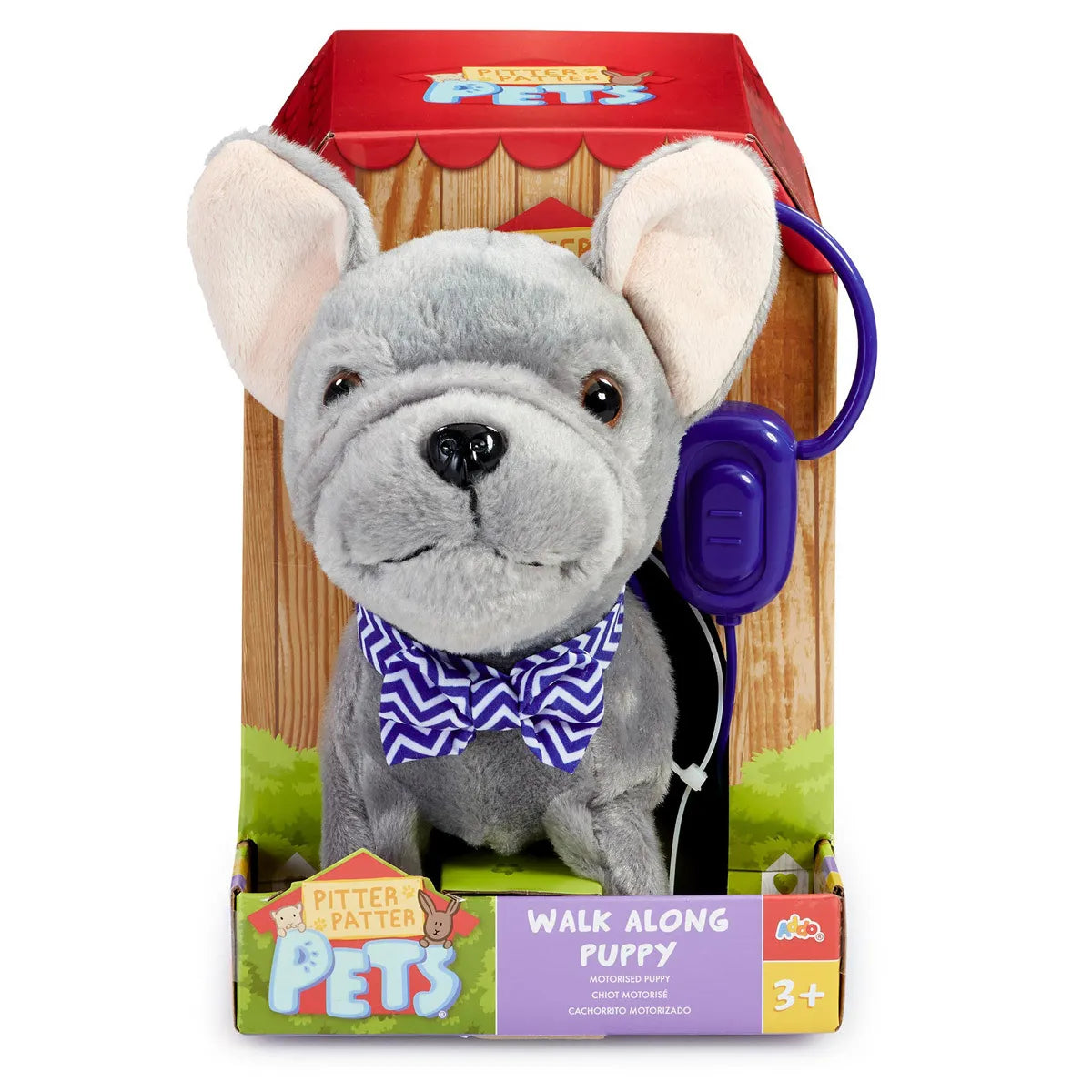 Pitter Patter Pets Walk Along - Frenchie Dog Electronic Pet