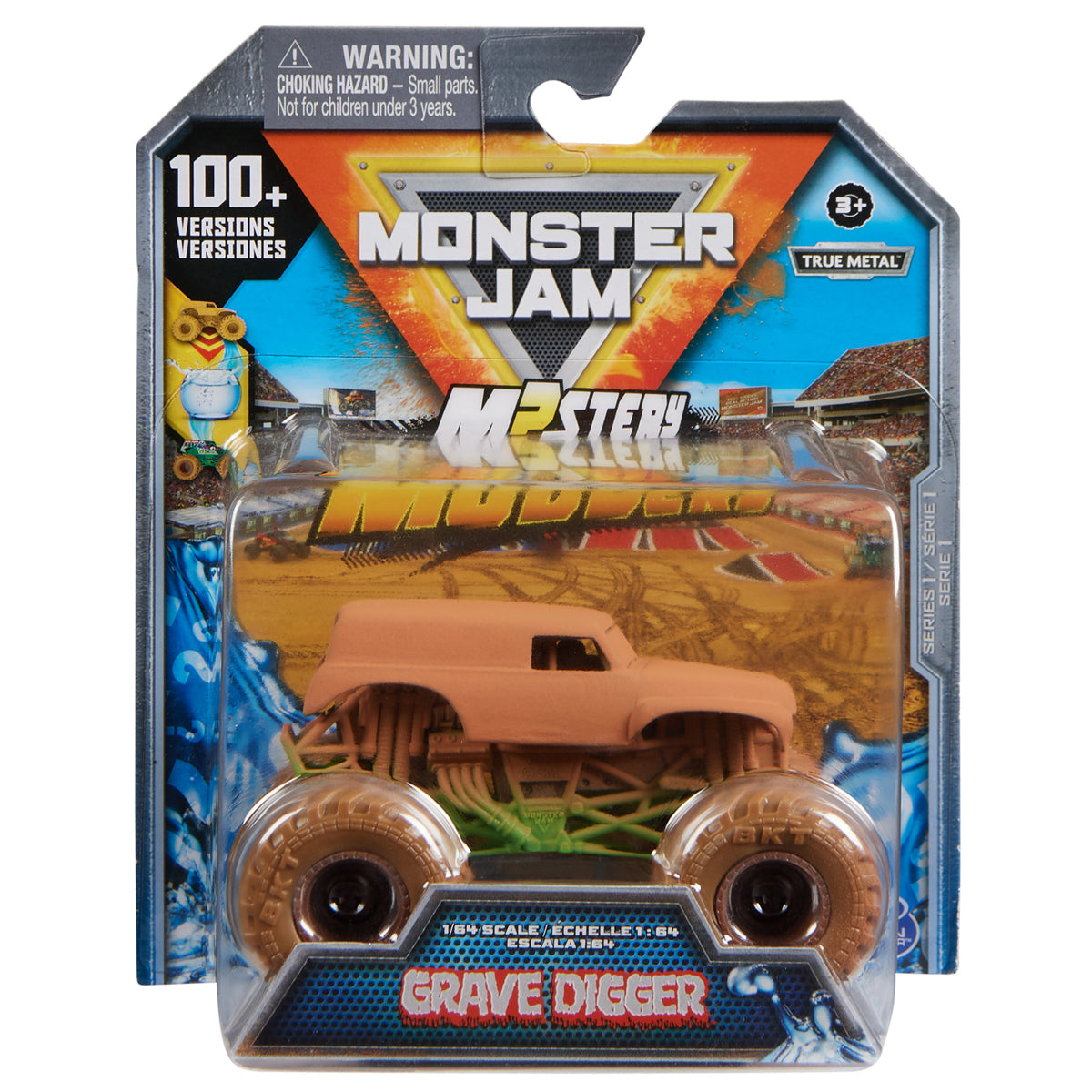 Monster Jam Mystery Mudders 1:84 Scale Car (Styles Vary)