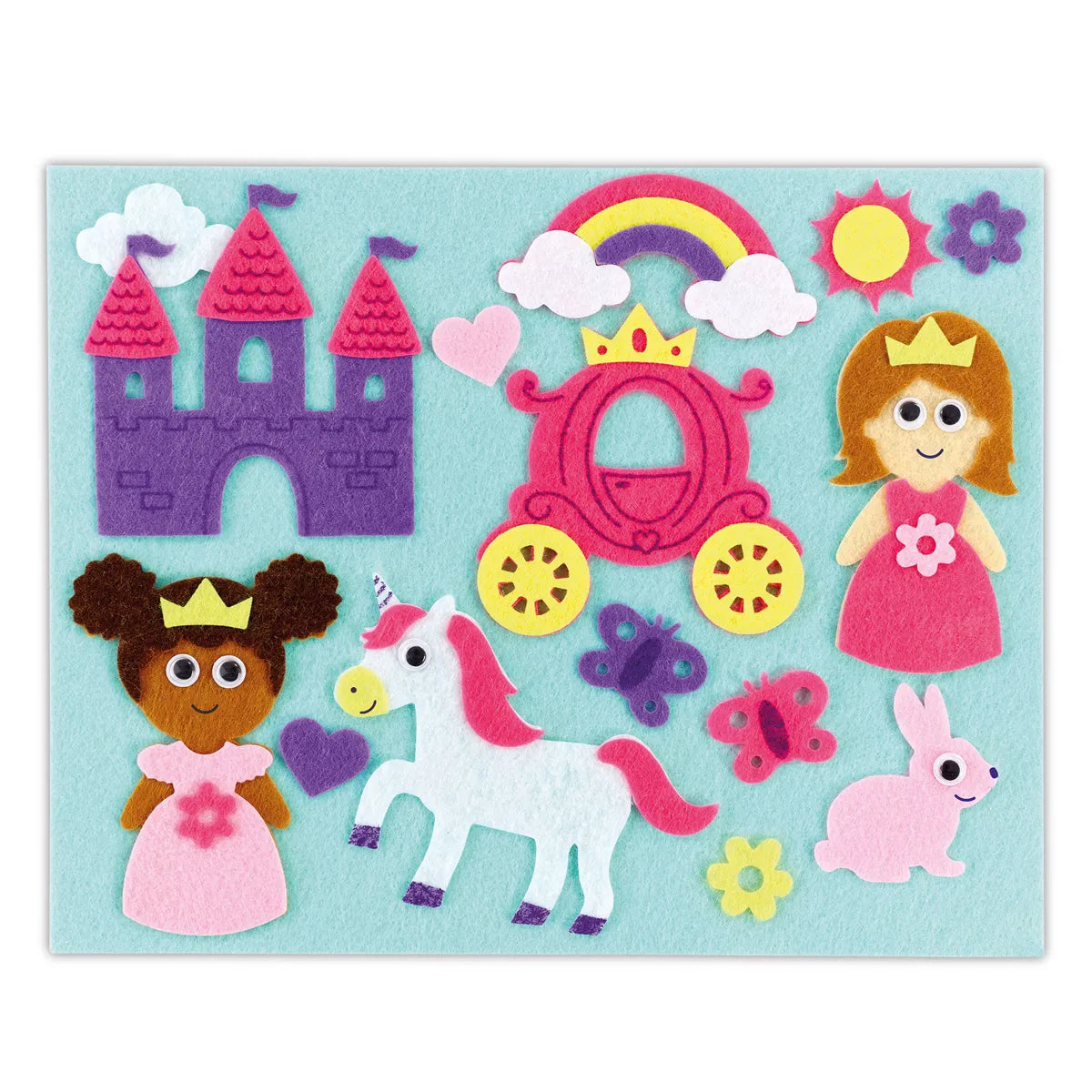 Early Learning Centre Make and Play Felt Pictures - Unicorns and Princesses