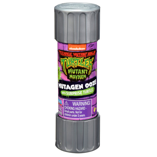 Teenage Mutant Ninja Turtles Mutant Mayhem Mutagen Ooze Can with Surprise Turtle (Styles Vary)