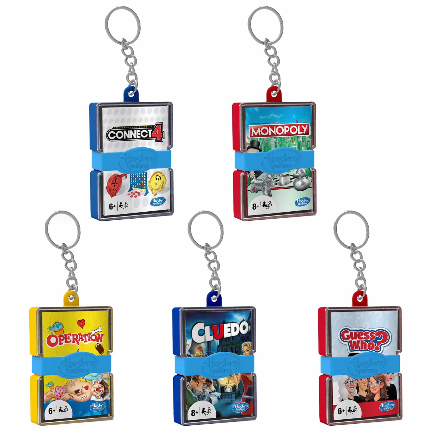 Mini monopoly store keychain